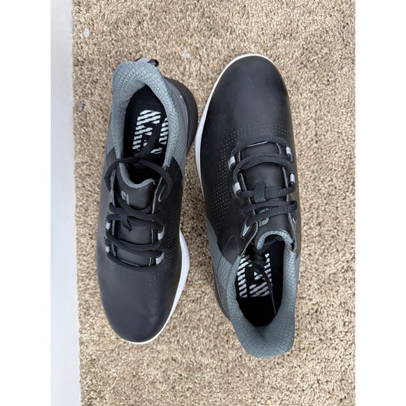 New FootJoy Fuel Mens Golf Shoes Black Grey Spikeless 55451 Size 8 XW Extra Wide - Picture 9 of 10